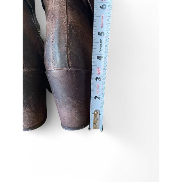 DIBA TRUE Women Size 8 Will Ton Western Boots - Round Toe Zipper Excellent Cond. - Picture 5 of 12